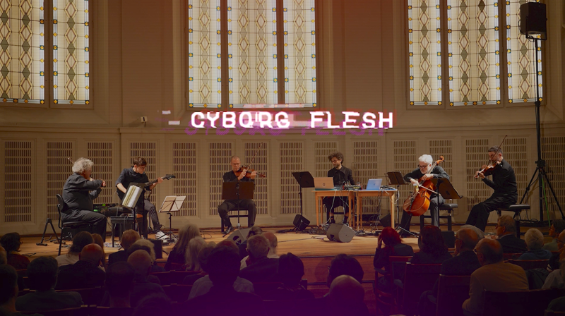 Live-recording "Cyborg Flesh" online